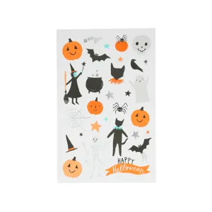 Happy Halloween Tattoo Sheet