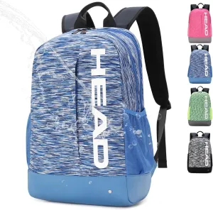 HEAD Lightweight Sport Backpack for Men & Women, Causal Backpacks for Work/Travel/Outdoor, Daily Daypack Laptop Backpack Fits 13.5 Inch Computer (Blue)