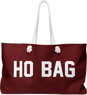 Ho Bag Rope Handle Weekender Tote - Funny Weekend Shoulder Totes - Canvas Overnight Bags Reusable Grocery Market Sex Toy Sack