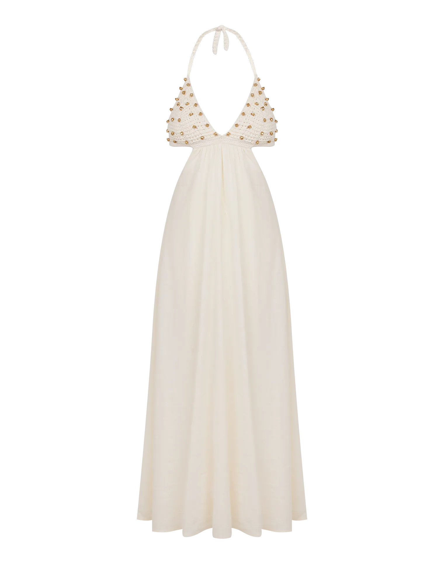 Ivy Long Dress - Off White