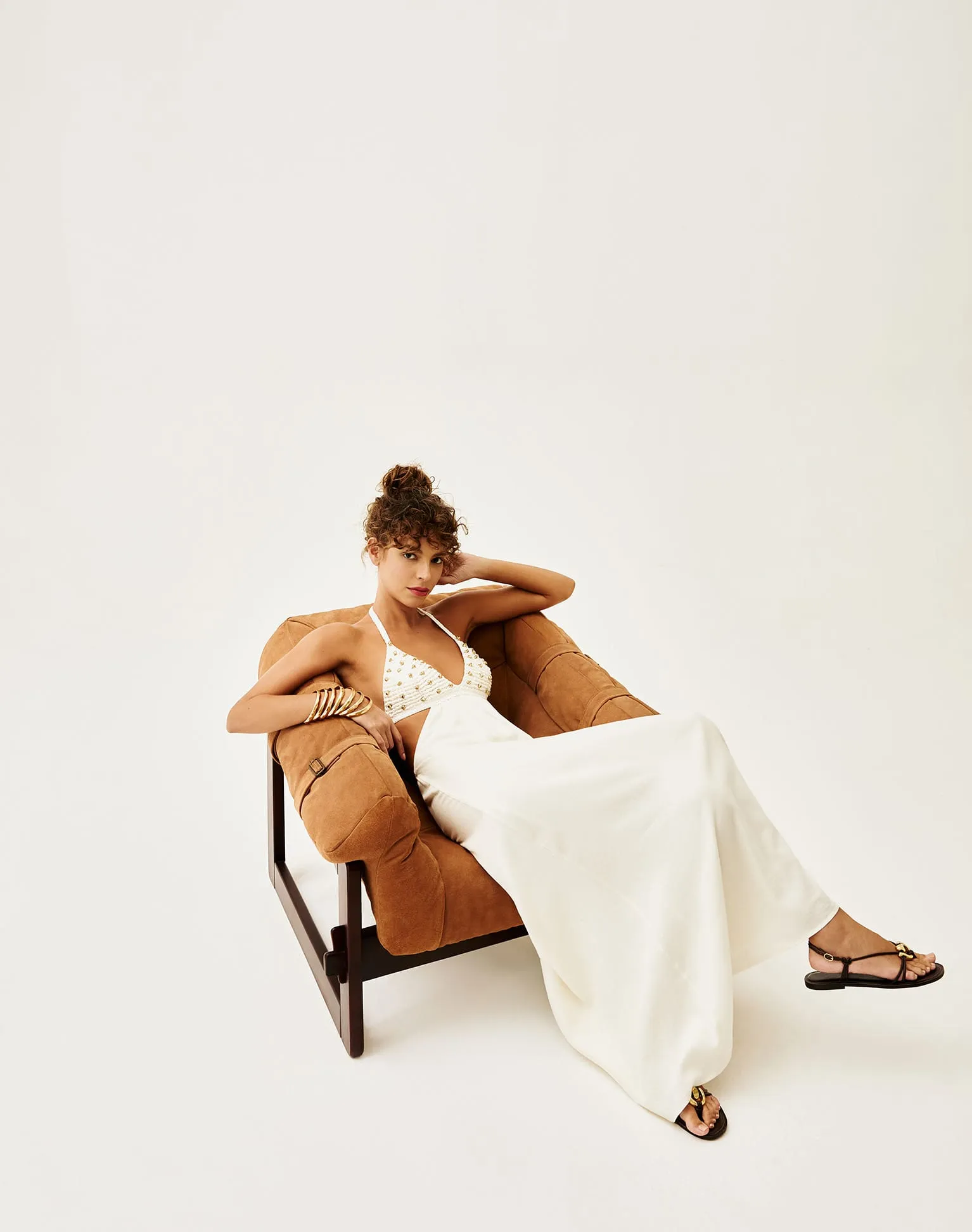 Ivy Long Dress - Off White