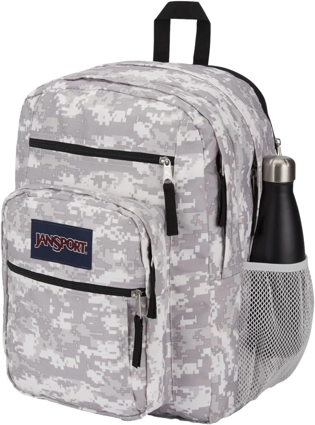 JanSport Laptop Backpack - Computer Bag with 2 Compartments, Ergonomic Shoulder Straps, 15 Laptop Sleeve, Haul Handle - Book Rucksack - 8 Bit Camo