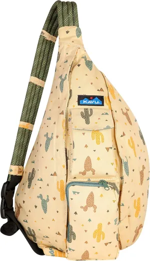KAVU Original Rope Bag Sling Pack with Adjustable Rope Shoulder Strap