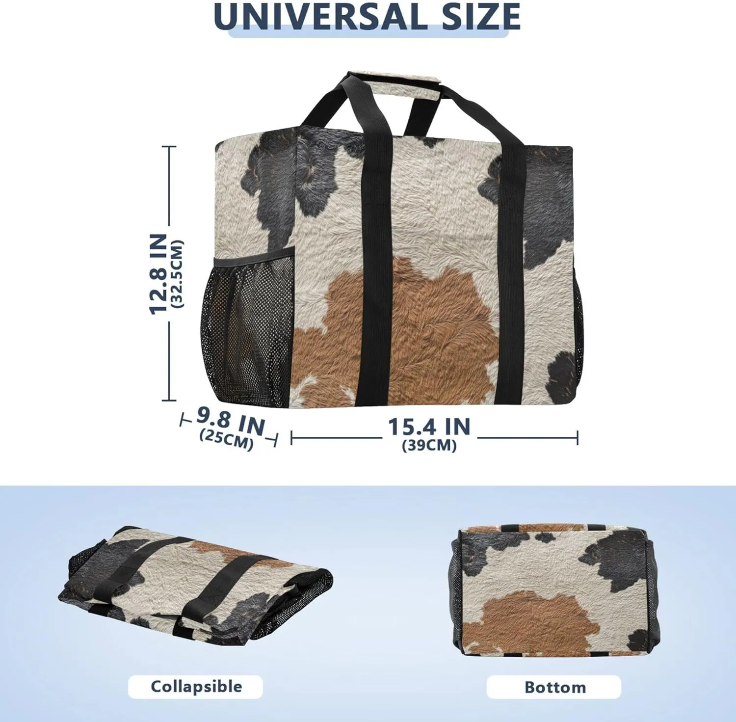 KLL Large Beach Bag with Handles Foldable Waterproof Laundry Bag