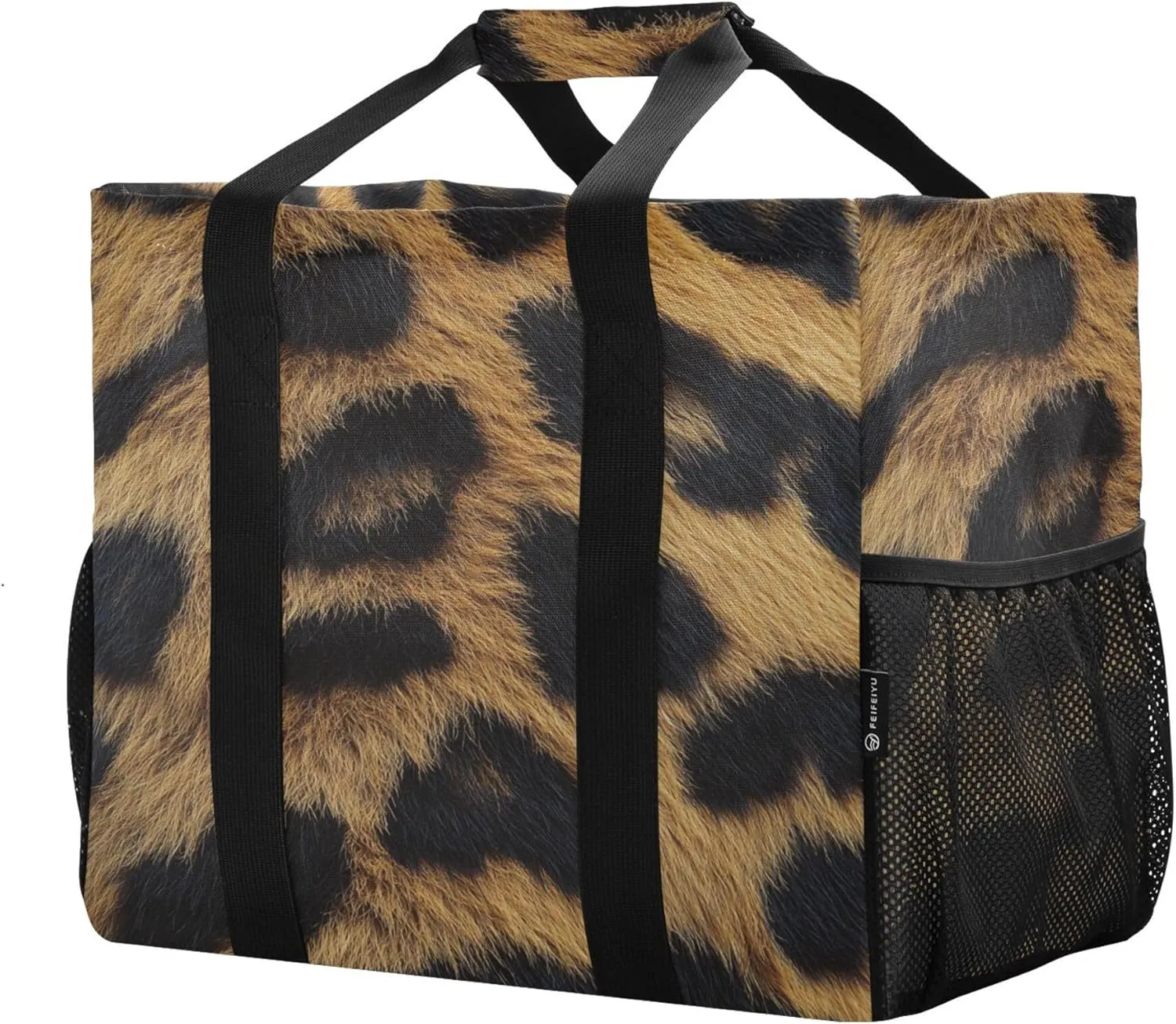 KLL Utility Bag For Trunk with Handles Collapsable Waterproof Reusable Shopping Bags