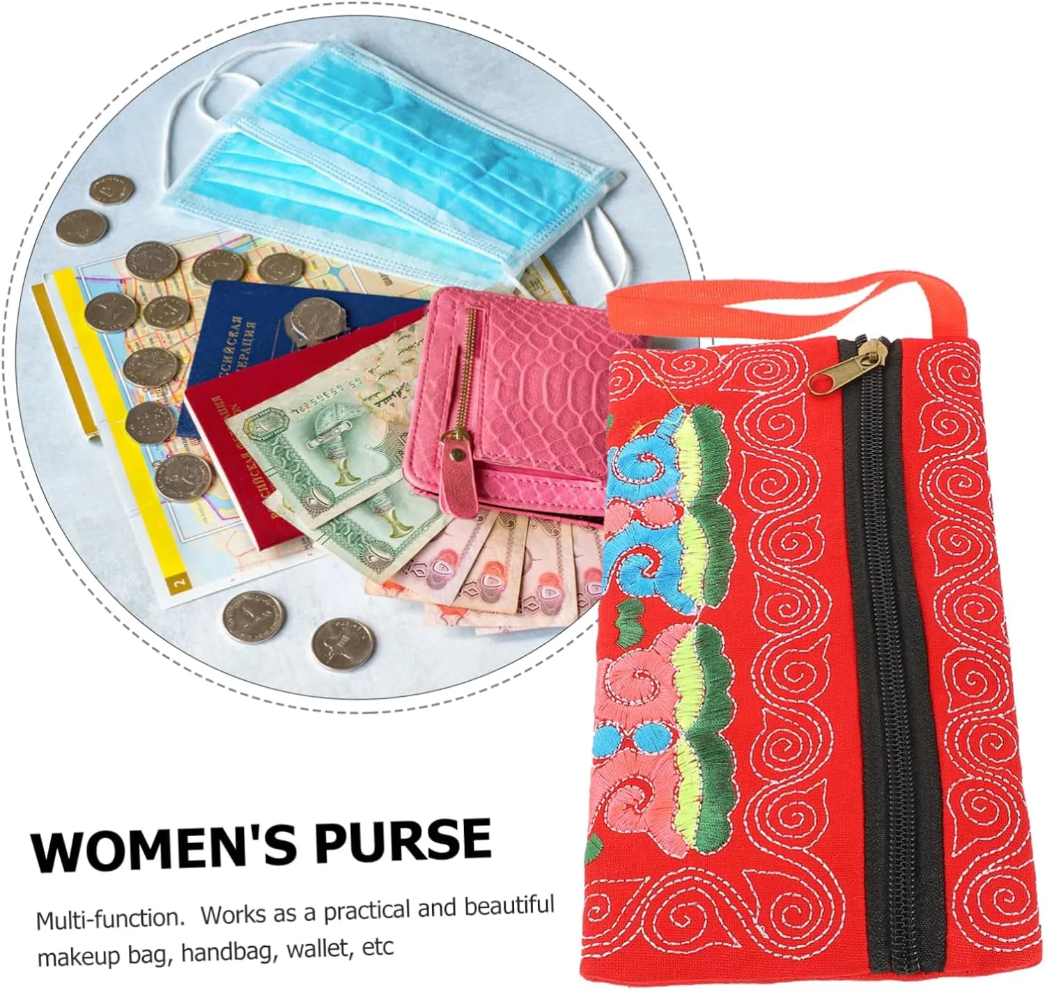 Ladies Handbags Purses Embroidered Purse Embroidered Handbags Embroidered Bag Evening Bags Ladies Wallet