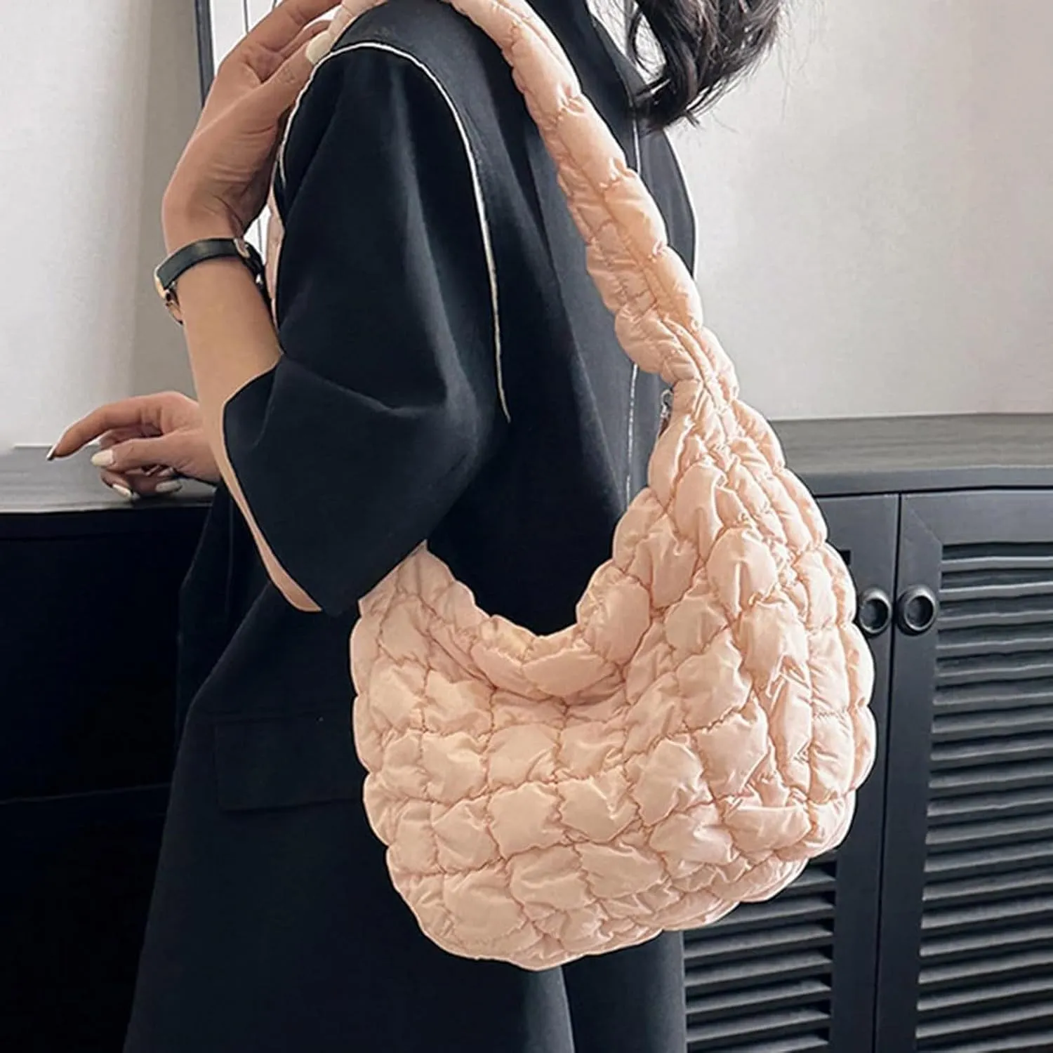 Large Messenger Bag Bag Tote Quilted Tote Puffy Crossbody Quilted Crossbody Bags For Women