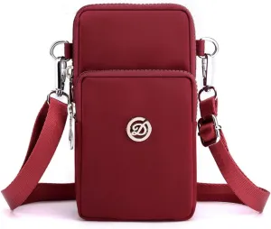 Leather Crossbody Bags for Women Crossbody Small Messenger Mini Wallet Card CellPhone For Women Handbag With
