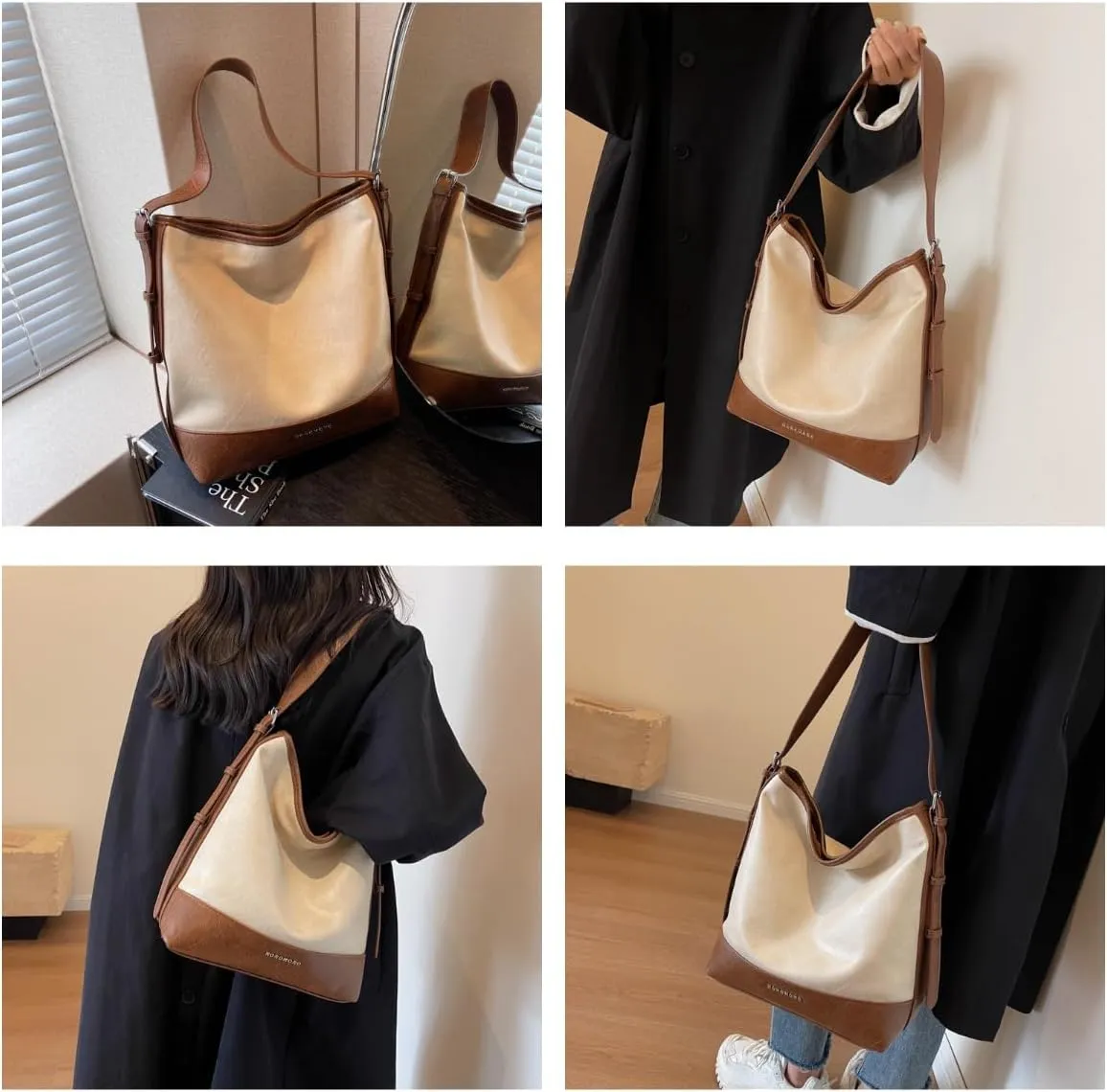 Leather Crossbody Bags for Women Leather Tote Bag Everything Work Tote Bags for Women Tote Bag Aesthetic