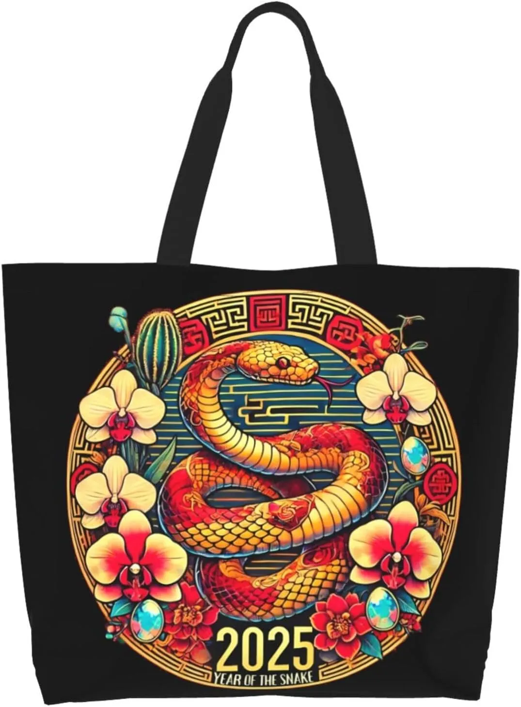 Merry Christmas Winter Tree Women's Tote Bag Large Capacity Single Shoulder Bags Handbag for Shopping Work