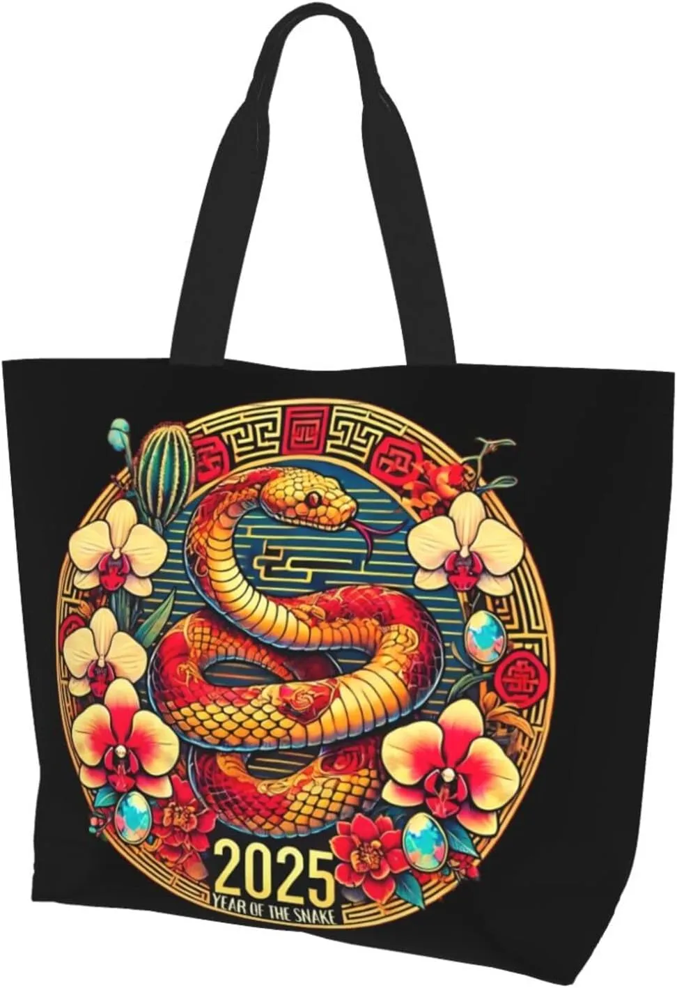 Merry Christmas Winter Tree Women's Tote Bag Large Capacity Single Shoulder Bags Handbag for Shopping Work