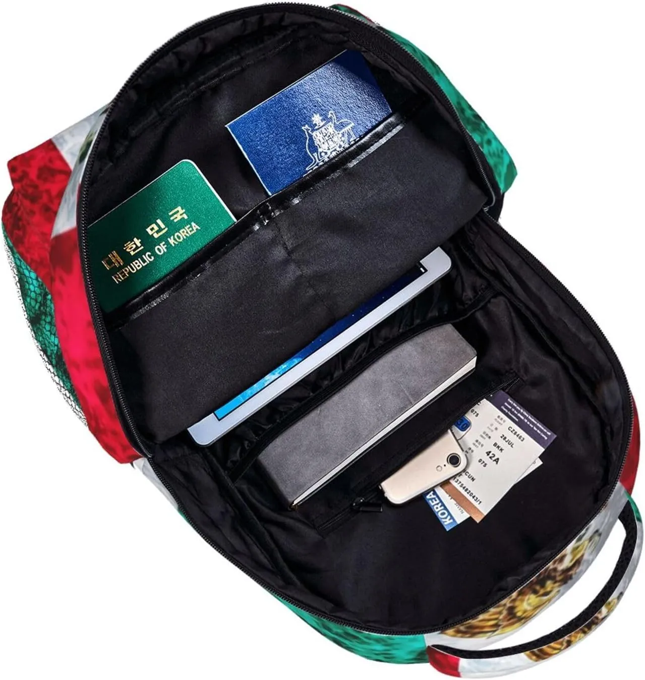 Mexico Mexican Flag Backpacks Cute Laptop Bookbag Computer Bag Hiking Travel Daypack for Women Men