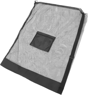 Milisten Basketball Soccer Net Bag Large Mesh Drawstring Bag Gym Bag Adjustable Straps