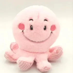 Mini Octopus Soft Toy - Pink