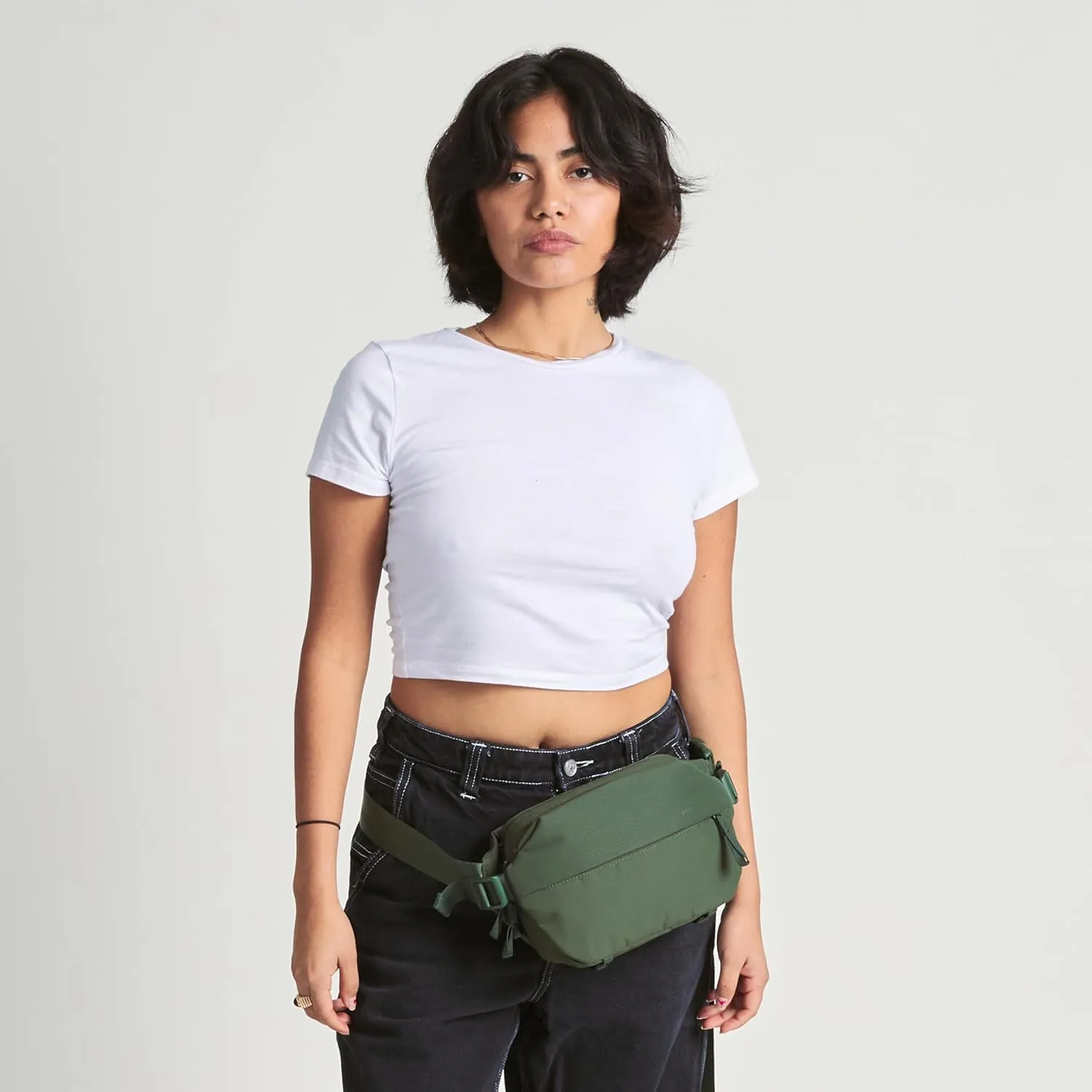 Moment Everything Sling  Water-Resistant Everyday Crossbody Bag | 2L & 4L Sizes (Gen 2, Navy, 2L)