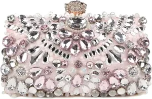 Party Shoulder Bags, Clutch Purses for Women Wedding, Women's Clutches Evening Handbags, Rhinestone Wallets