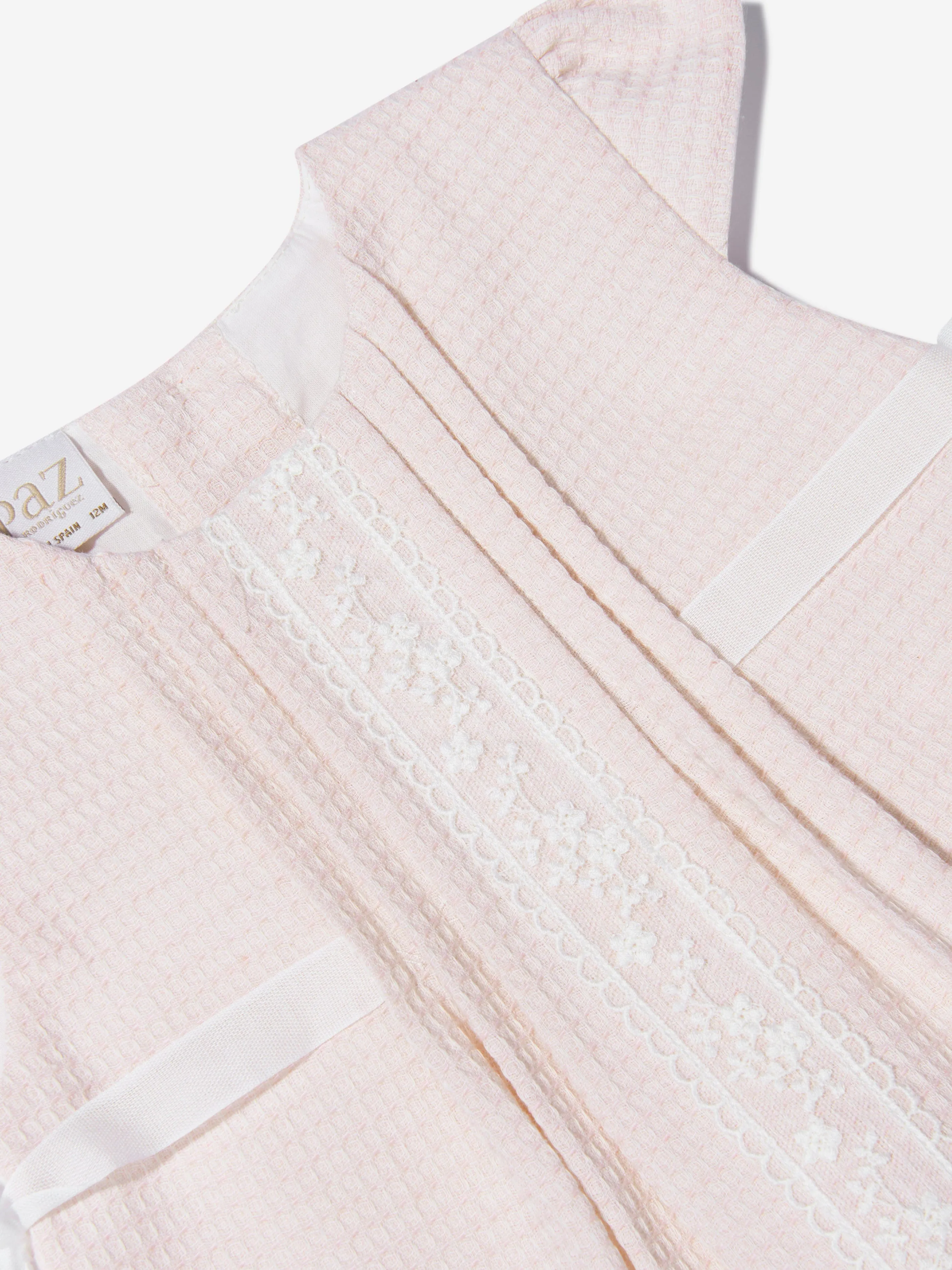 Paz Rodriguez Baby Girls Cotton Dress With Knickers