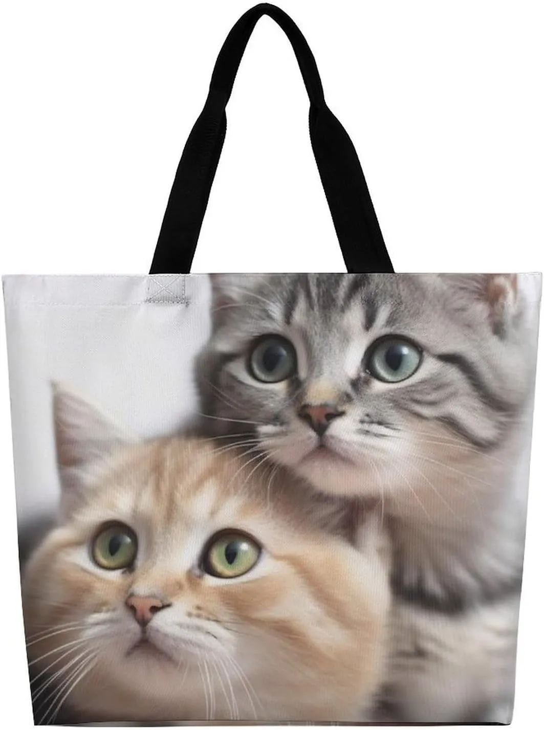 Pelican Bird Blue Sea Sky Beach Bag Reusable Tote Bag Foldable Grocery Bags Women Shopping Bags for Daily Essentials