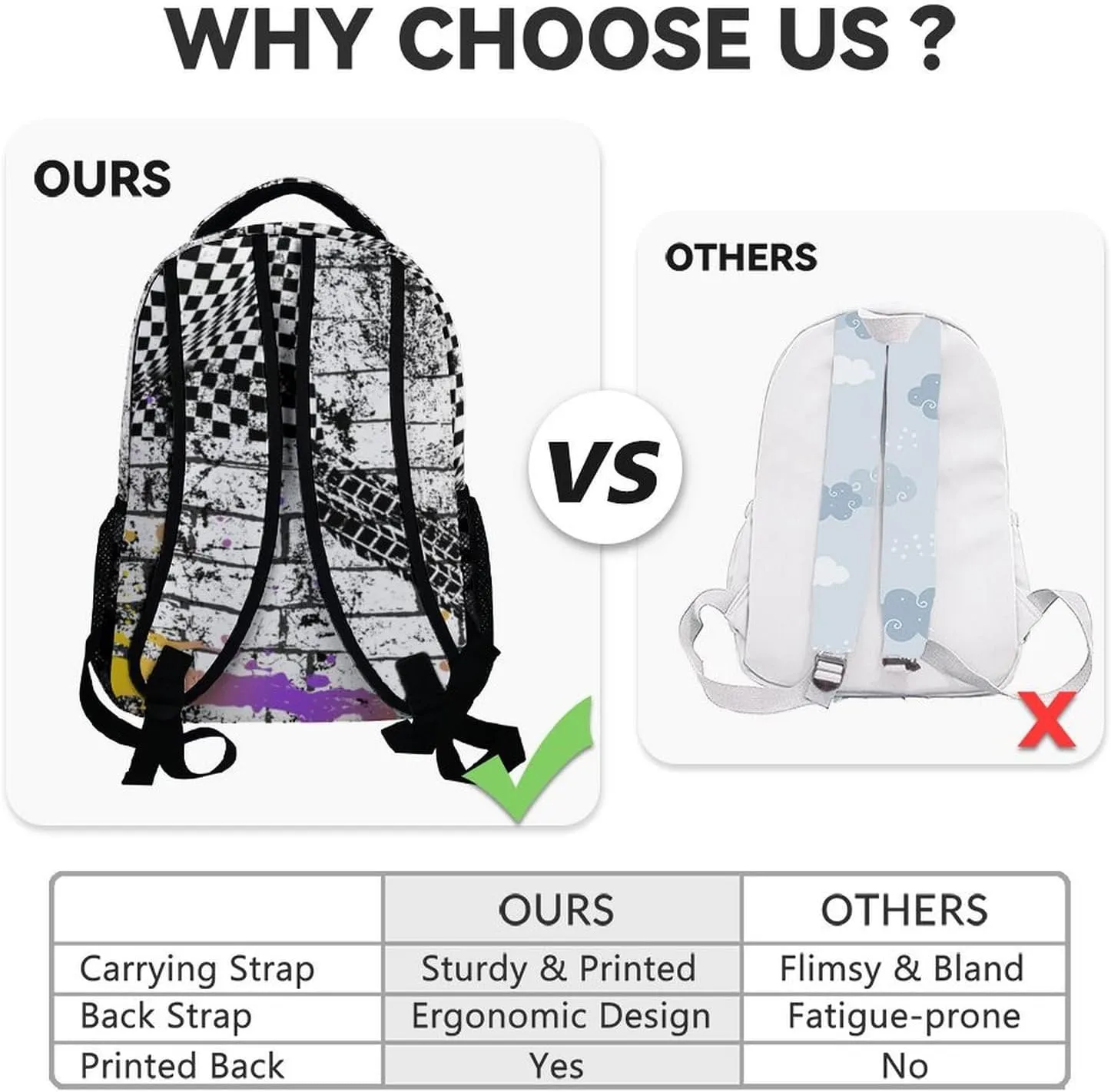 Personalized Backpack for Kids, 17 Inch Cool Car Backpacks for Boys, Yellow Lightweight Travel Bookbag for Middle School & High School