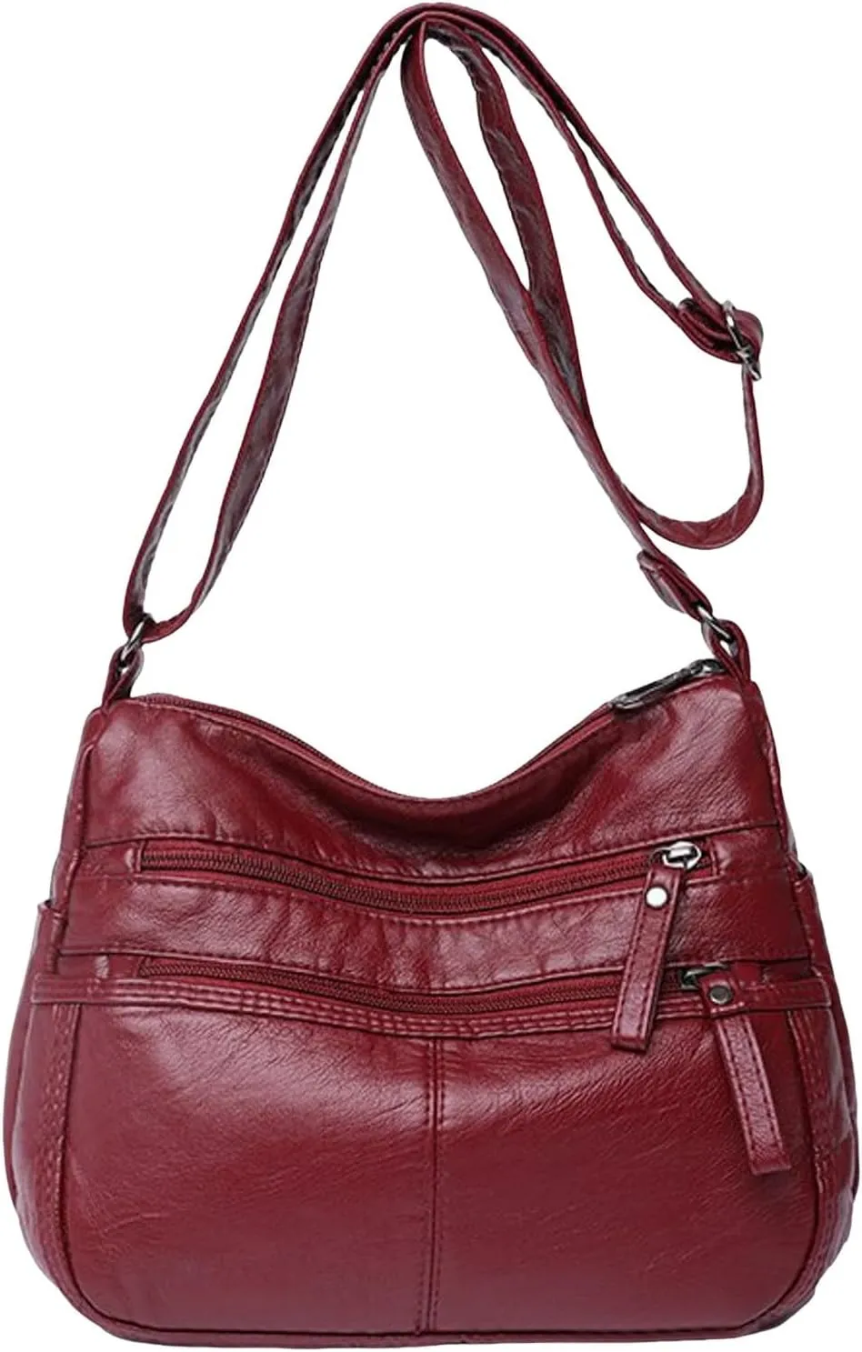 Premium Cotton Medium Cosmetic, Meadow Bouquet 50th Anniversary Clear and Cute Womens Double Strap Shoulder Bag Purse Hobo