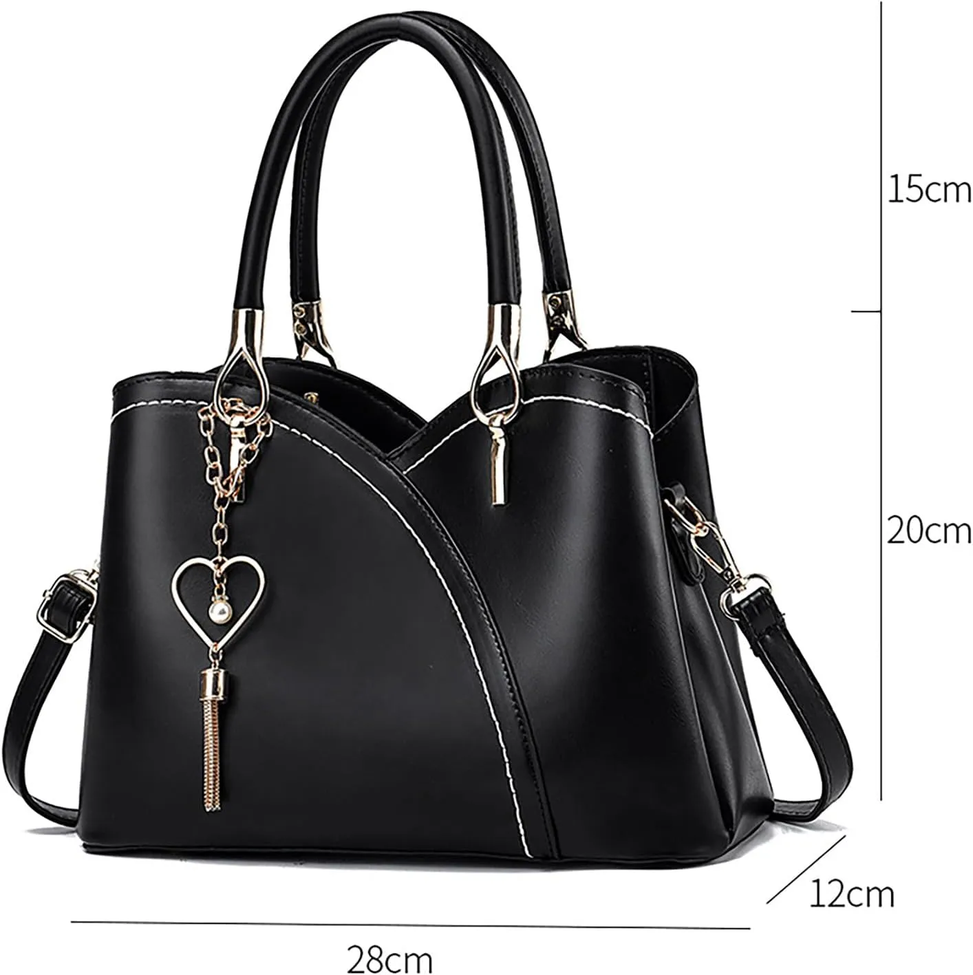 Purses and Handbags for Women Shoulder Tote Bags Top Handle Satchel Bags Medium Size Purse for Women(One Size)