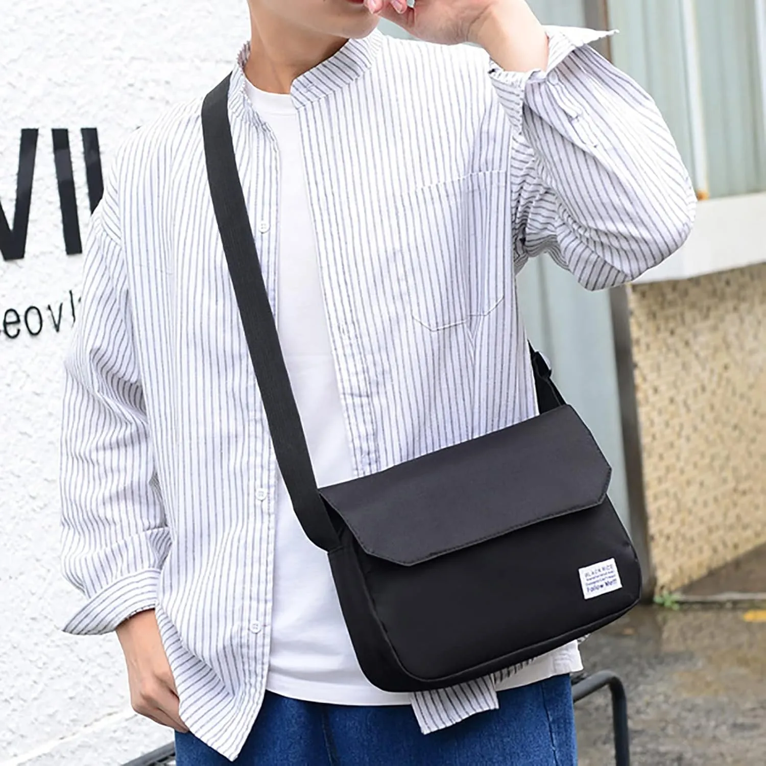 Purses for Women Classic Messenger Bag Nylon Shoulder Bag Crossbody Purses For Man Or Women