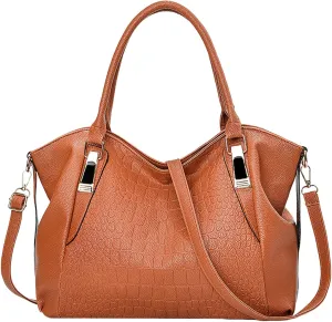 Purses for Women Fashionable And Simple Women's Large Capacity Soft Leather Texture Casual Crossbody Bag