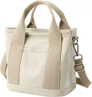 Purses for Women Unisex Large Capacity Bag Fashion Portable Canvas Bag Shoulder Messenger
