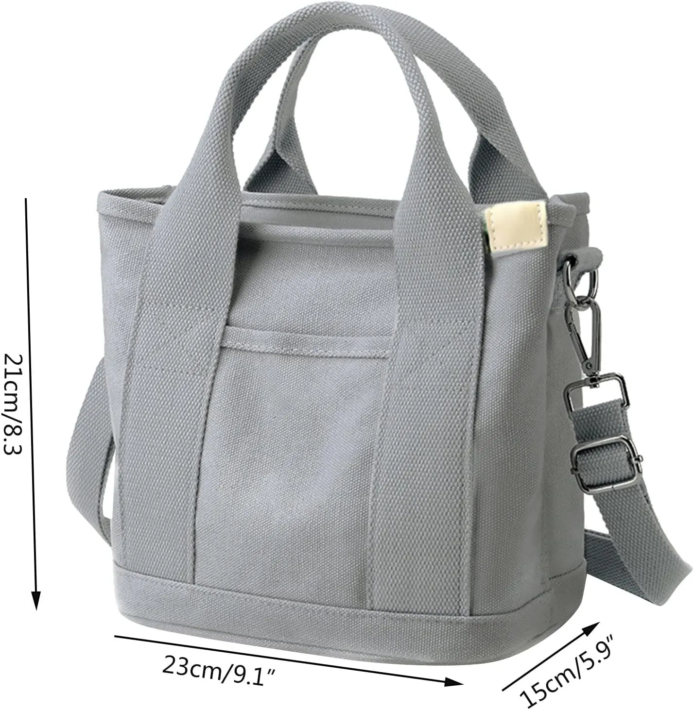 Purses for Women Unisex Large Capacity Bag Fashion Portable Canvas Bag Shoulder Messenger