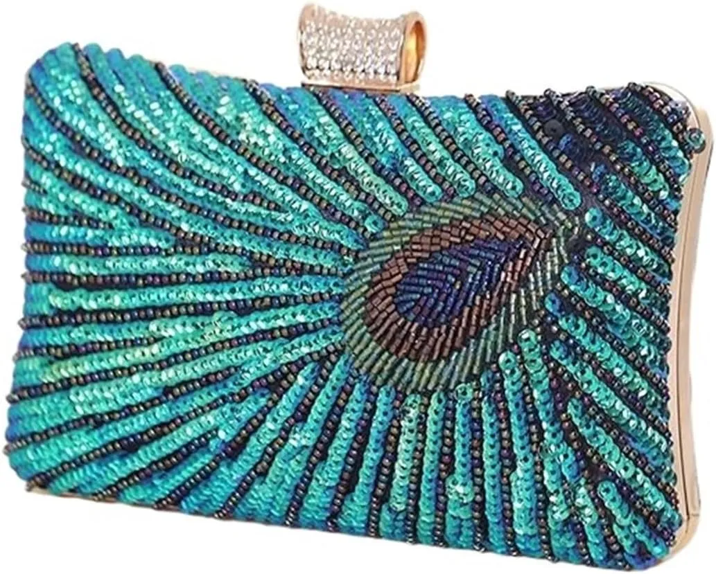 Rhinestone Purse Women's Evening Clutch Bag Party Purse Wedding Clutches For Bridal