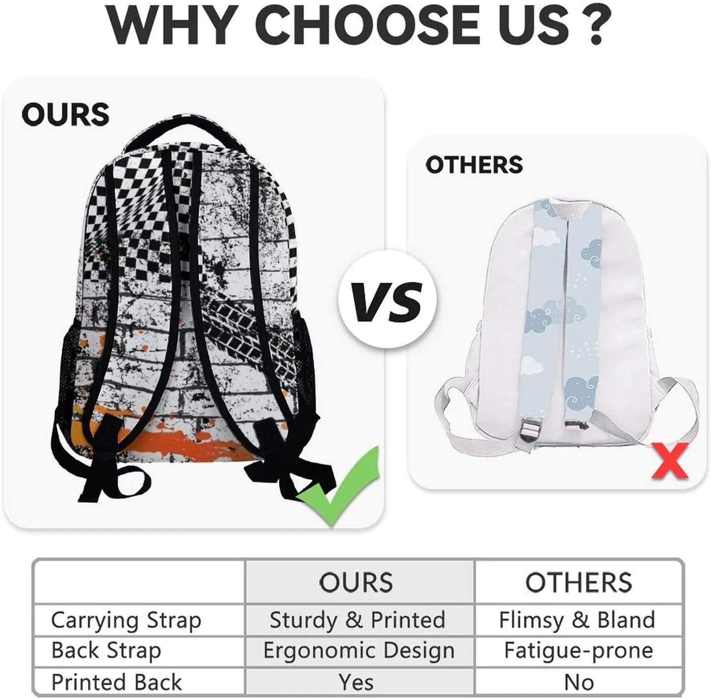 School Backpack for Boys, 17 Inch Funny Motorcycle Backpacks with Adjustable Straps for Kids, Yellow Lightweight Durable Bookbag for Kindergarten