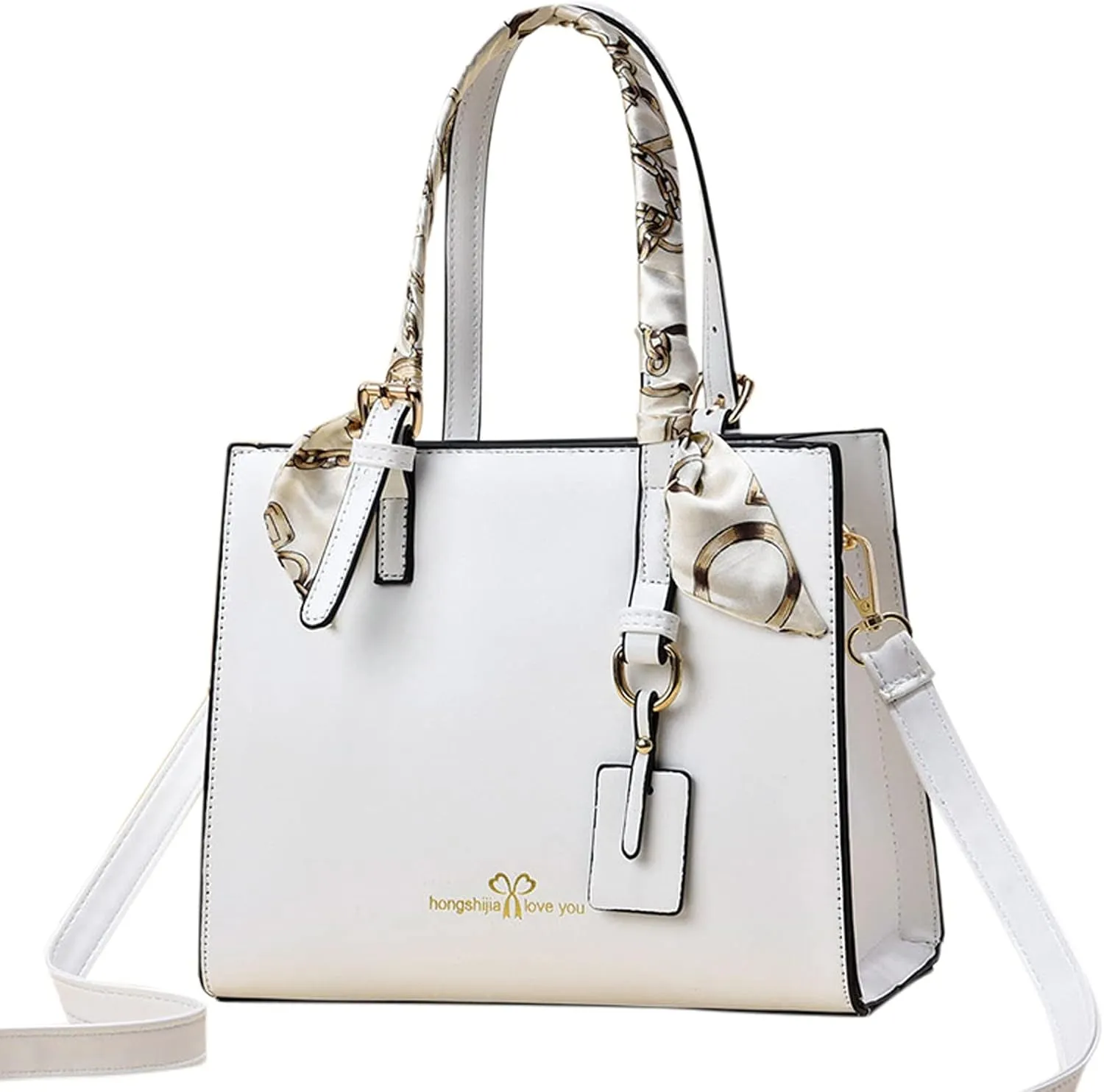 Shoulder Bag with Pockets Womens Tote Bag Fashion Handbags Ladies Purse Satchel Shoulder Bags Leather