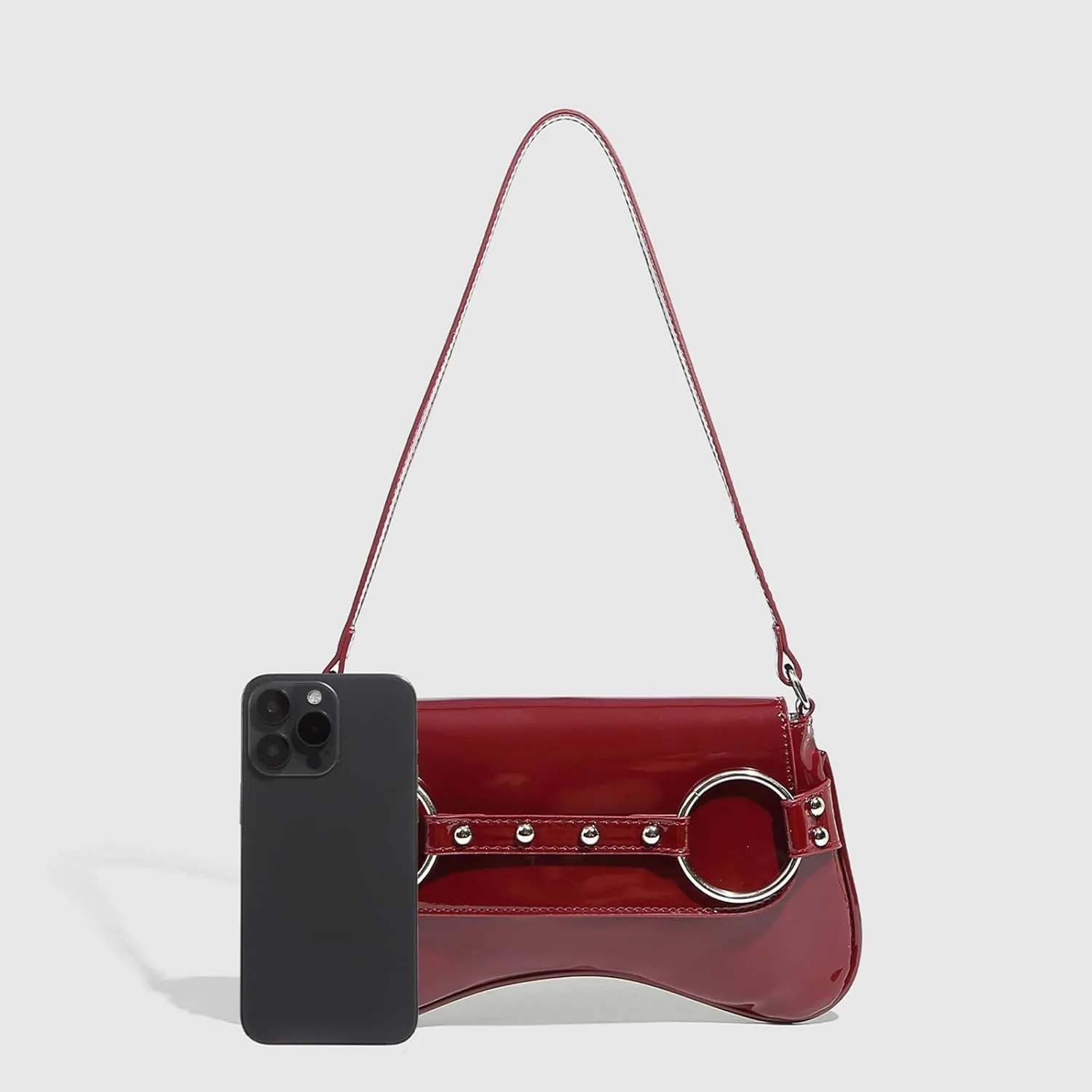 Shoulder Bags for Women Purse Shoulder Crossbody Bag Trendy Leather Handbag Elegant Slings Bag Handbag Saddles Bag