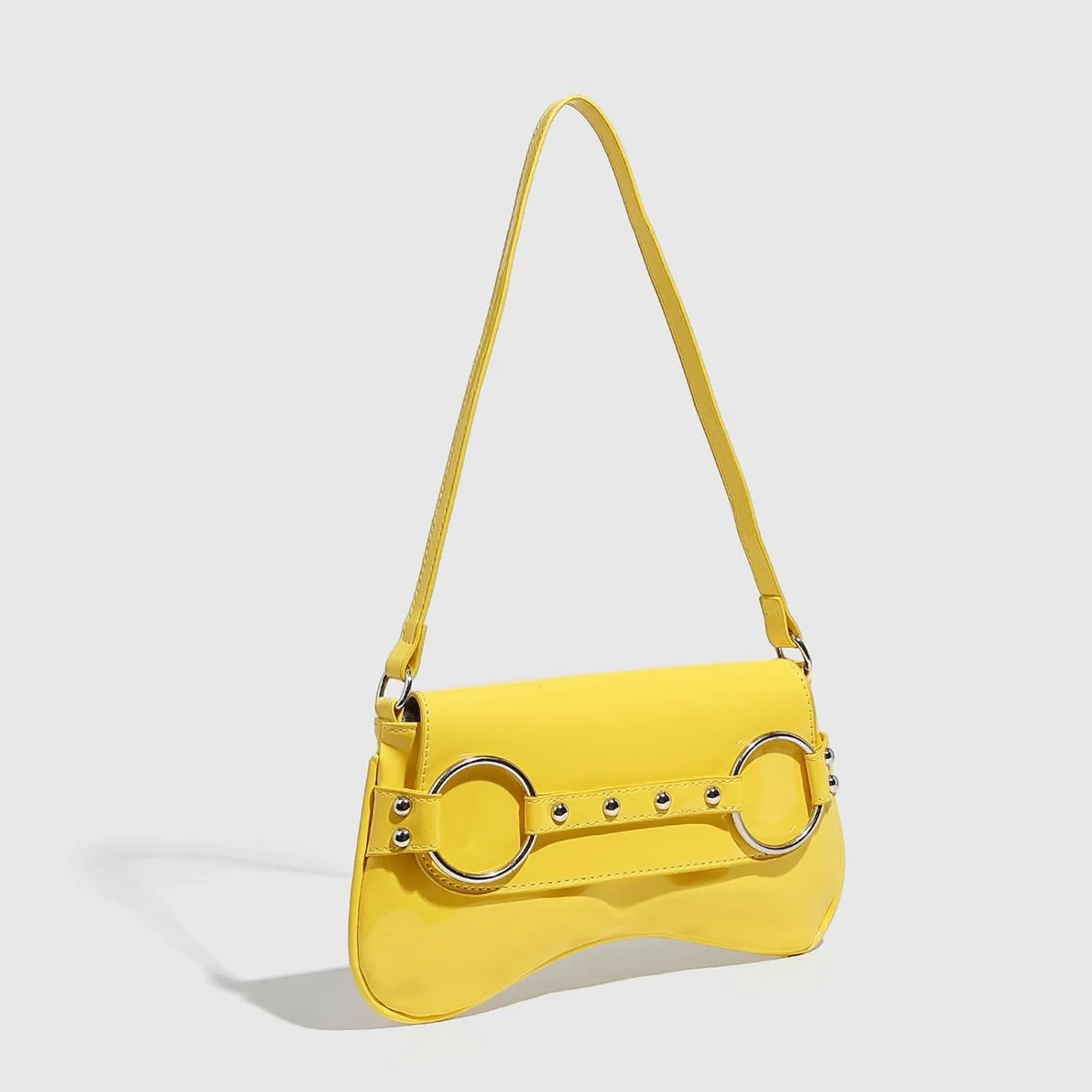 Shoulder Bags for Women Purse Shoulder Crossbody Bag Trendy Leather Handbag Elegant Slings Bag Handbag Saddles Bag