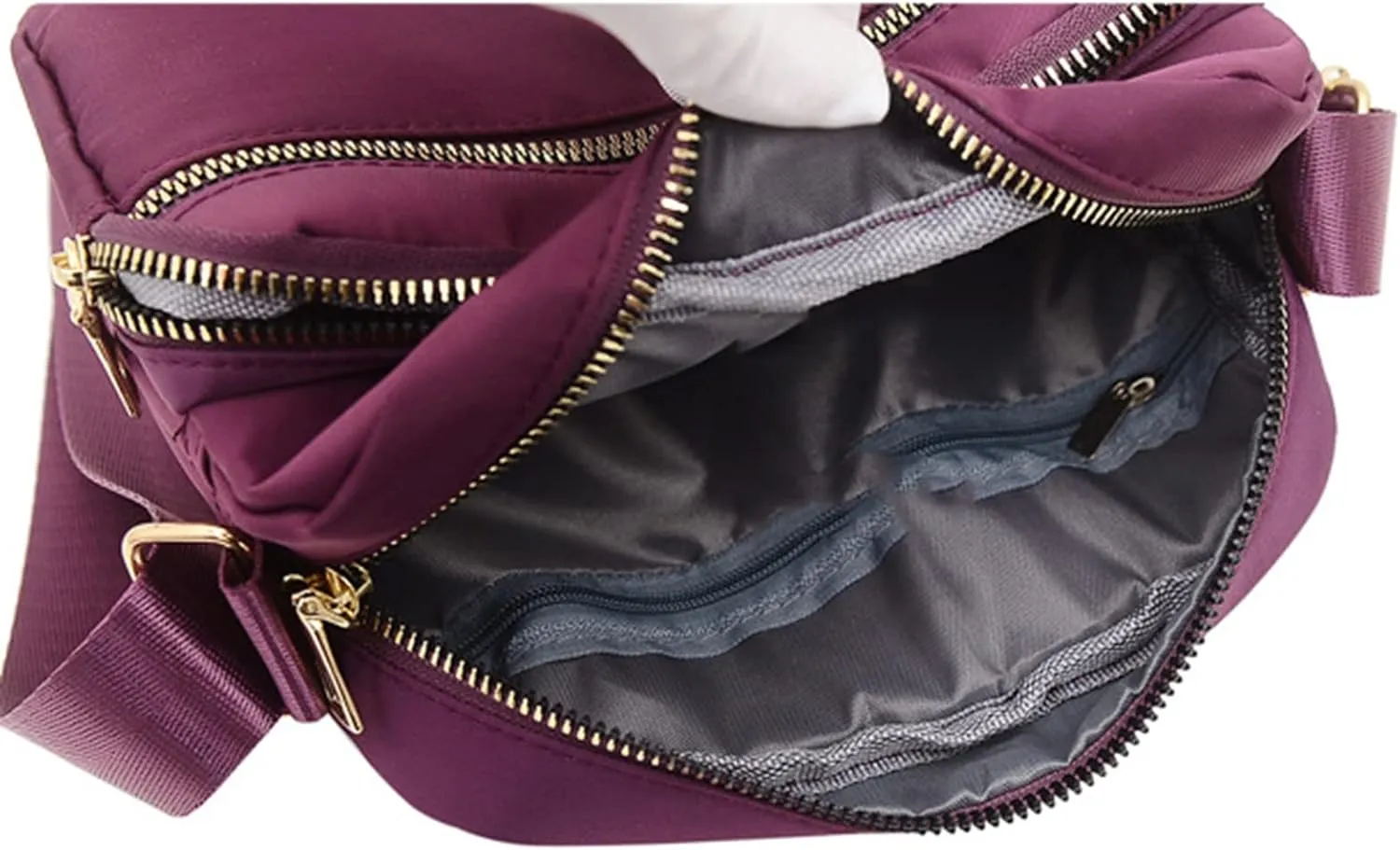 Shoulder Bags for Women Women Classic Small Nylon Crossbody Bag Phone Purse Ladies Lightweight Messenger Sling