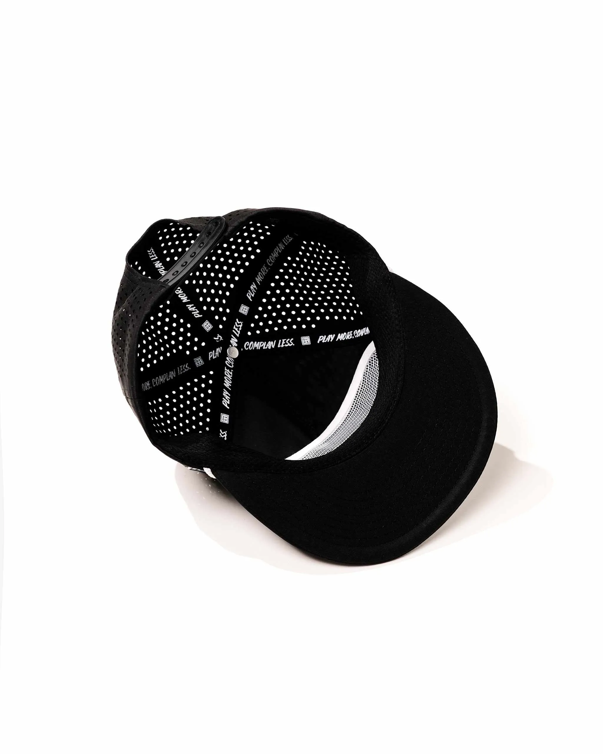 Skull Caddie Rope Hat - Black