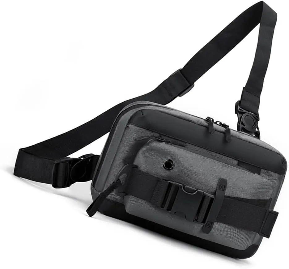 Slings Chest Bag for Men Watertight Crossbody Bag Antitheft Shoulder Bag Multiuse Backpack Light Weight Sports Chest Bag