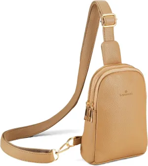 Small Sling Bag for Women, RFID Fanny Packs, Vegan Leather Crossbody Bags, Crossbody Purse Gift for Women