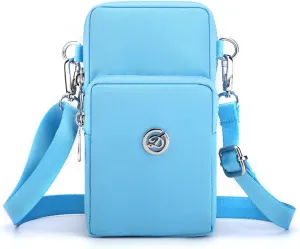 Soft PU Leather Shoulder Bag Shoulder With Credit CellPhone Messenger Wallet Handbag Slots Mini Purse For Women