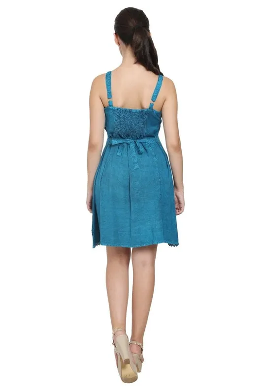 Sweet Lacy Tunic Mini Dress ~ Three Colors & Three sizes