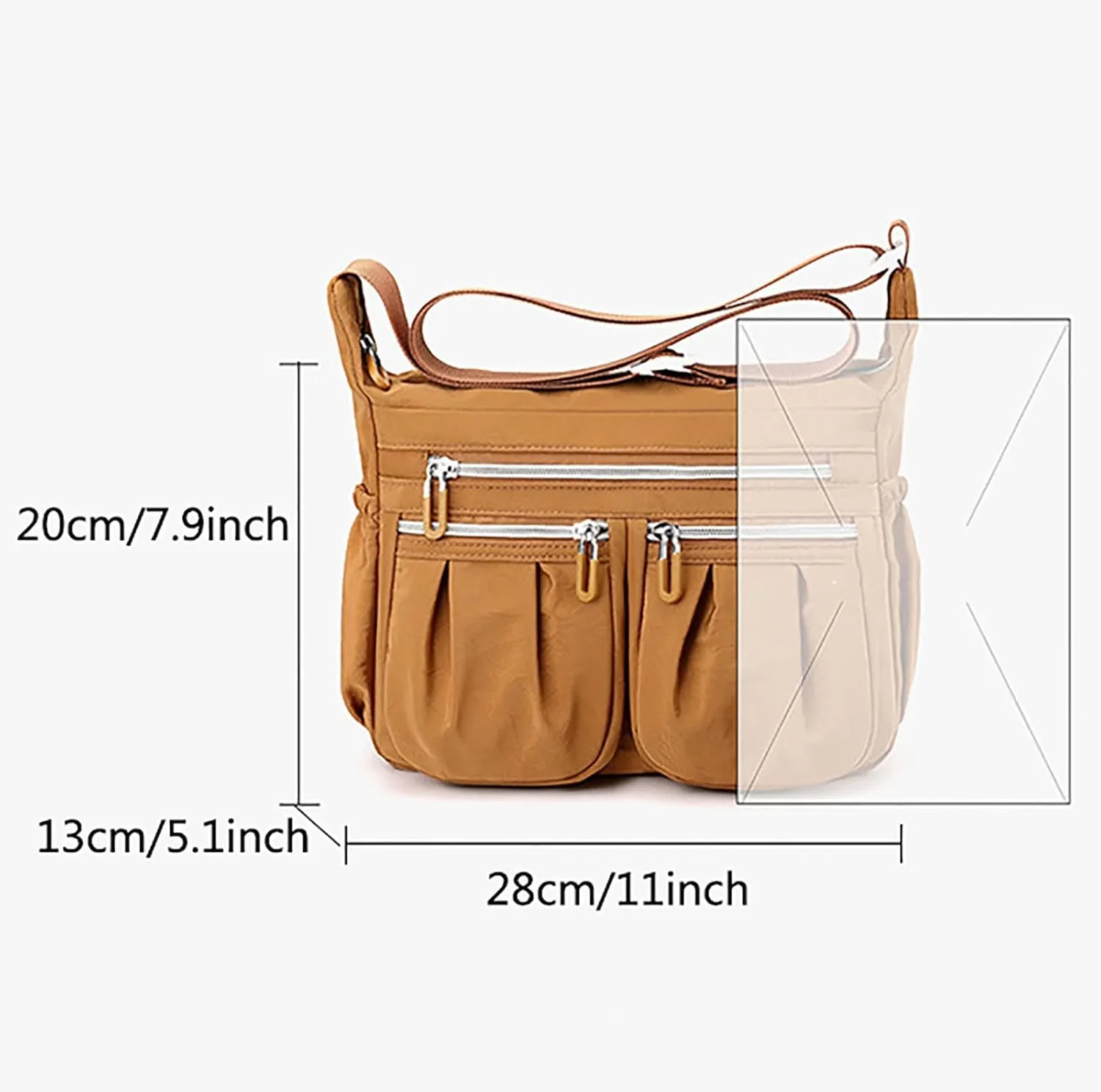 Tote Bag For Women Large Capacity Shoulder Handbags Travel Hobo Bags Messenger Bag For Mama Shopping Travel X