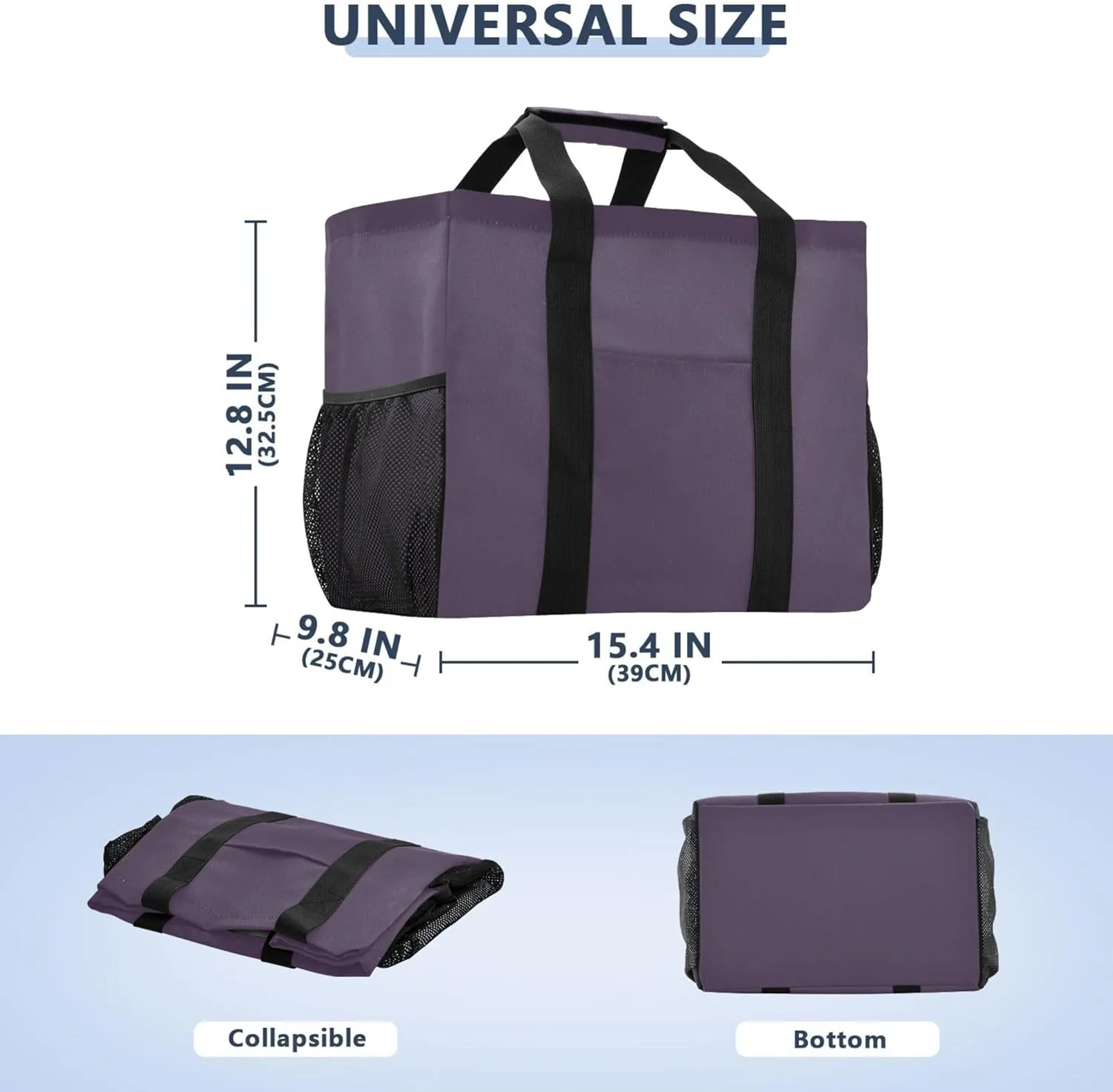 Utility Bags And Totes Foldable Large Beach Bag With Compartments with Handles Car Tote