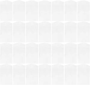 VOSAREA Garment Storage Bags 40pcs Clear Hanging Clothes Covers Thicken Plastic Clothing Bag for Dry Cleaning