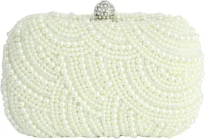 WERJO&FOUSA Women Clutches Purses for Wedding Envelope Beaded Purses Prom Wedding Evening Purses