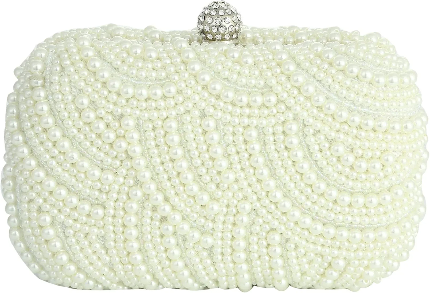 WERJO&FOUSA Women Clutches Purses for Wedding Envelope Beaded Purses Prom Wedding Evening Purses