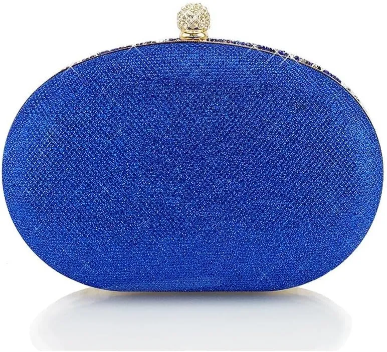 Women Crystal Evening Bags Wedding Metal Clutches Party Cocktail Purse and Handbag