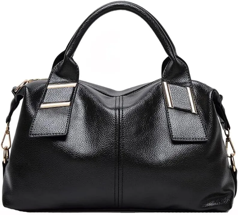 Women Soft Synthetic PU Leather Large-capacity Tote Satchel Hobo Crossbody Top-Handle Shoulder Handbags Clutches