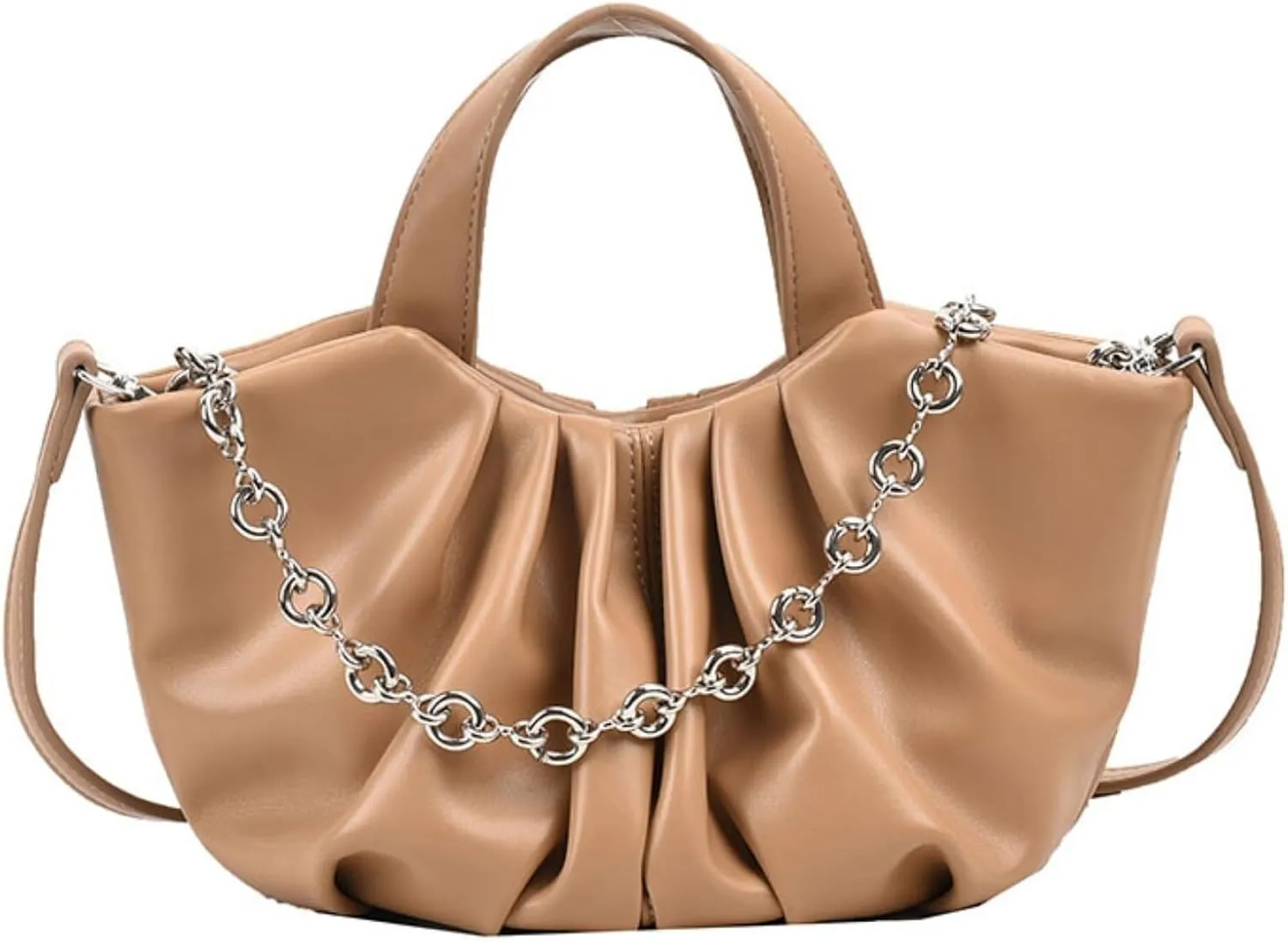 Womens Bucket Tote Bags Leather Shoulder Bag for Women Bucket Crossbody Bag Handbag Purse Totes