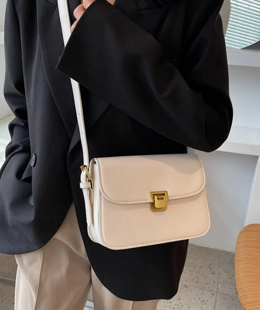 Women's Crossbody Bag PU Leather Shoulder Bag Hobo Handbag Purse Top Handle Satchels Small Totes