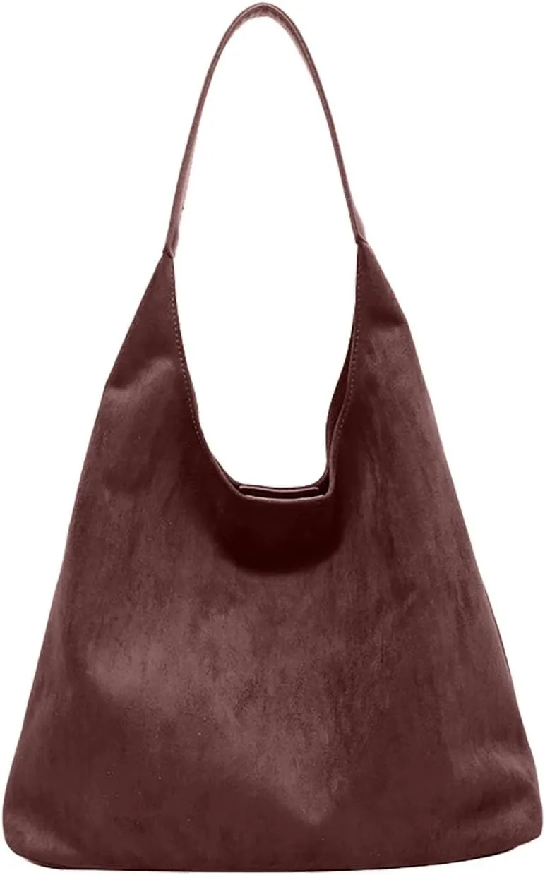 Women's Fashion Handbags Designer Satchel Handbags Top-Handle Purses with Strap Lightweight Daily Work Bag(Coffee)